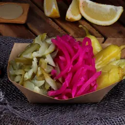 Pickled Cucumber Plate